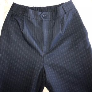 ZARA pinstripe High Waisted ankle trousers 🌻